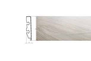 Плинтус ламинированный QSS Стандарт NEW 01304 58х12х2400 мм (6 шт/уп)