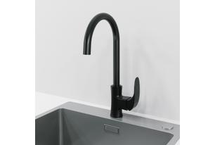Смеситель для кухни LAPARET LISERA BLACK N2068529LPT