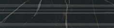 Алькала Бордюр Багет черный BLB039 5х20