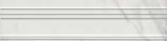 Алькала Бордюр Багет белый BLB038 5х20