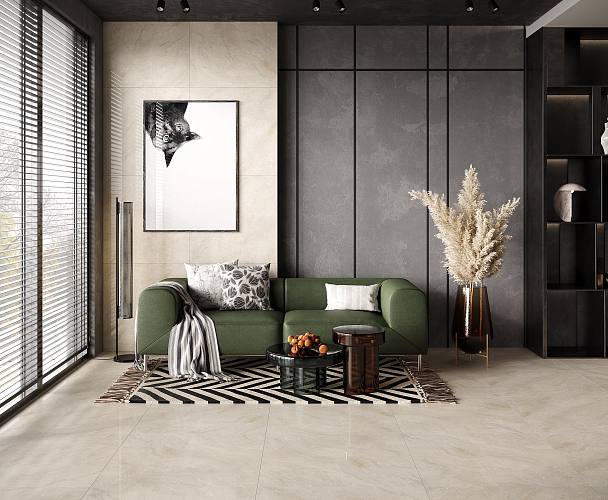 New York Ivory Керамогранит кремовый 60x60 Полированный