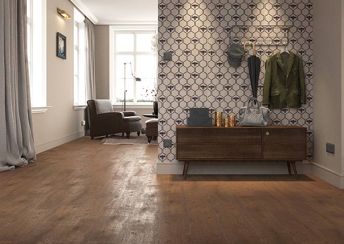 RoyalWood Керамогранит Кремовый K952398R0001VTE0 20х80