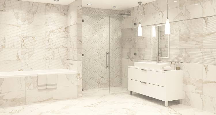 Marble Trend Керамогранит K-1001/MR/60x60 Calacatta