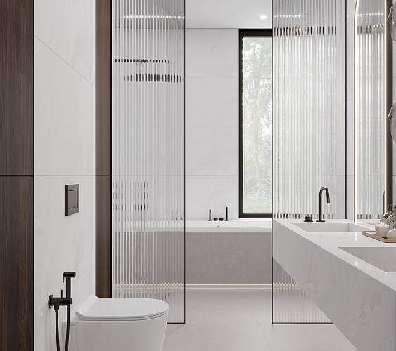 Bernini Crema Керамогранит кремовый LP6012G0531R 59,5х119,1 глянцевые чернила