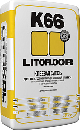 LITOFLOOR K66 EVO клеевая смесь 25kg