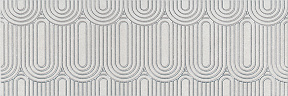 Безана Декор серый светлый обрезной OP\A201\12136R 25х75