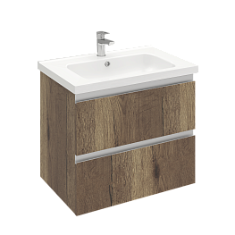 Тумба подвесная ELECTRA 70 под умыв-к Creavit Ideal 70, дуб Рока, LE-WCAB-70-222